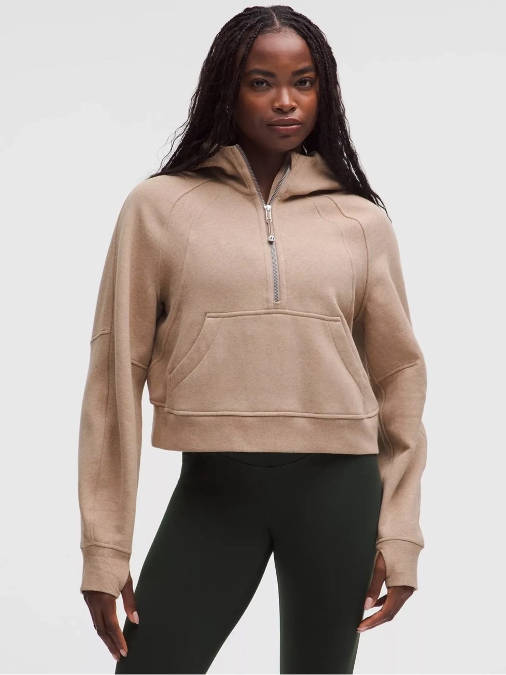 Lululemon Scuba Oversized Half Zip Hoodie